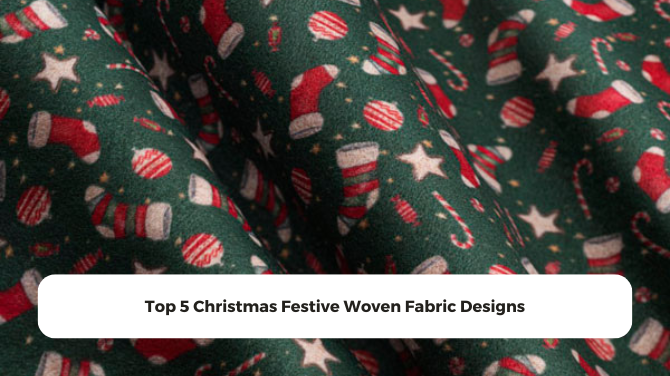 Top 5 Christmas Festive Woven Fabric Designs