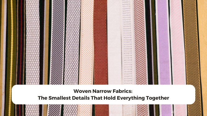 Woven Narrow Fabrics: The Smallest Details That Hold Everything Together