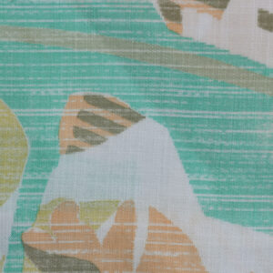Lyocell White Multi Color Fabric (FC-362)