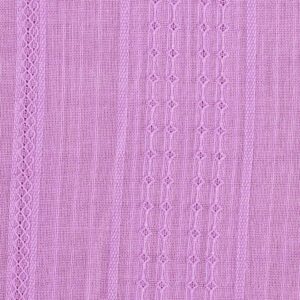 Cotton Leno Dobby Pink Color Fabric (FC-204)