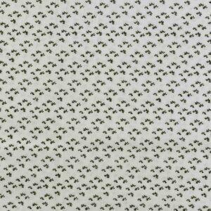 Cream Base Leaf Print Cotton Fabric (FC-404)