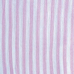 Rayon Pink Stripe High Twist Fabric (FC-720)