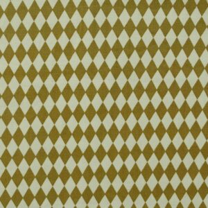 Cotton Olive Geometric Printed Woven Fabric (FC-DEPL3564)