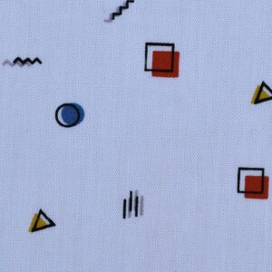 Cotton Geometrical Print Fabric (FC-OA23)