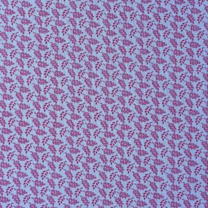 Cotton Lycra Leaf Print Fabric (FC-OA440)