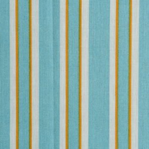 Cotton Yellow Stripe Print Woven Fabric (FC-OA480)